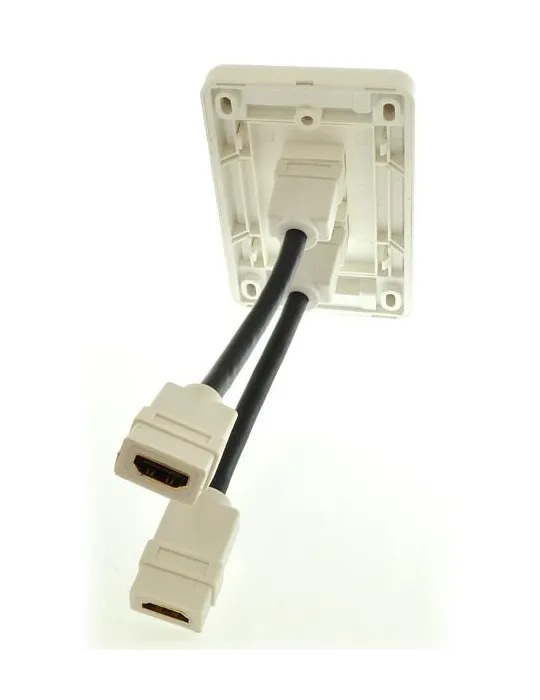 Melodika sieninė 2xHDMI jungtis - Instaliacijai