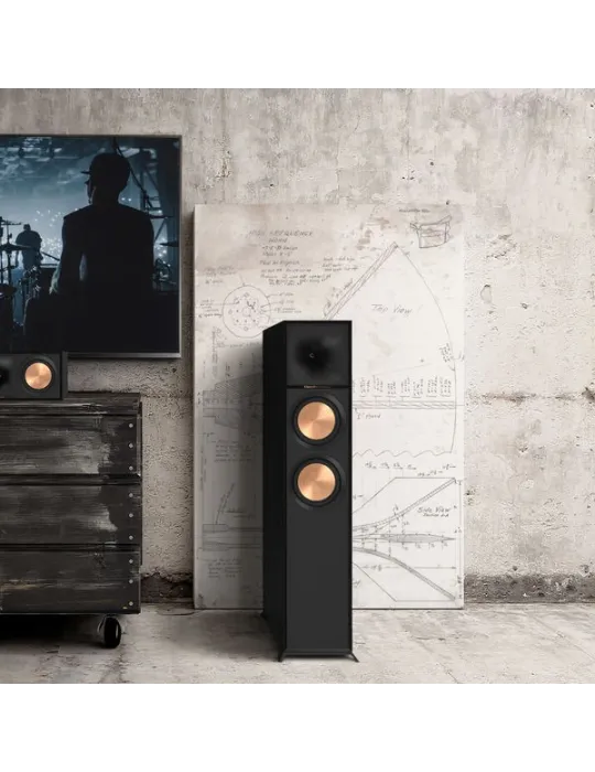 Klipsch R-605FA floorstanding speakers with Dolby Atmos (pair) - Floorstanding speakers - 4