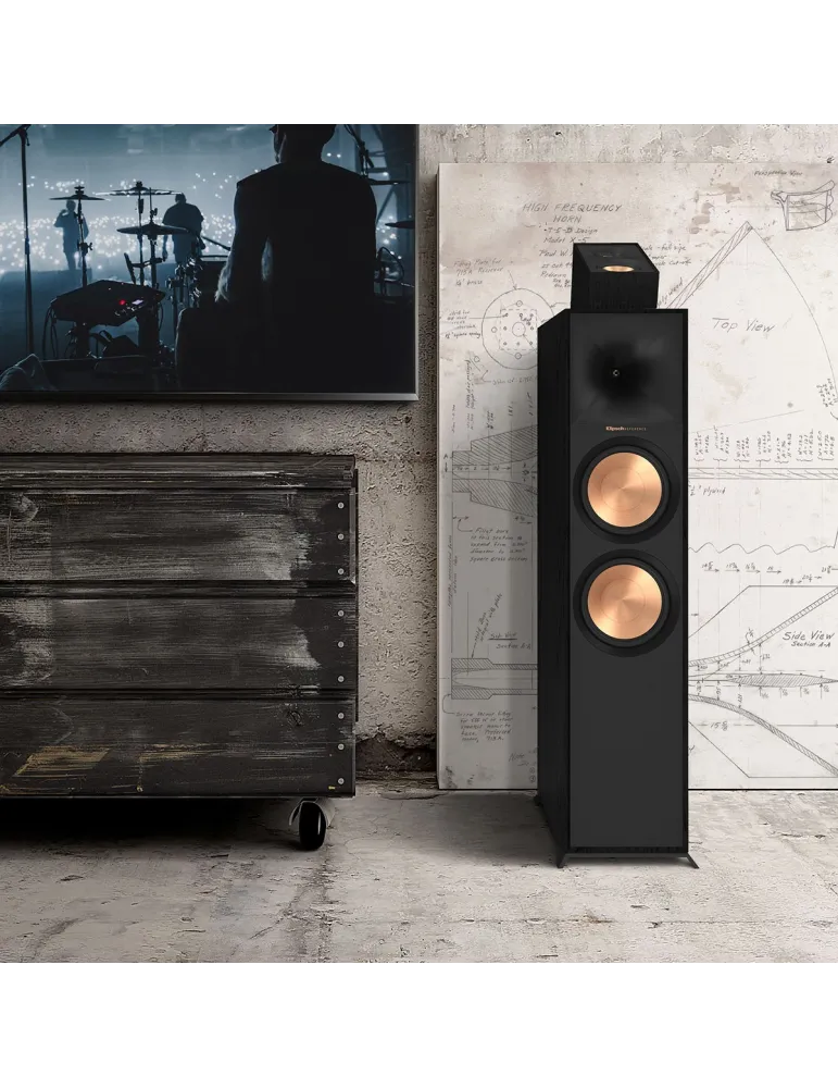 Klipsch R-800F powerful floorstanding speakers (pair) - Floorstanding speakers - 4
