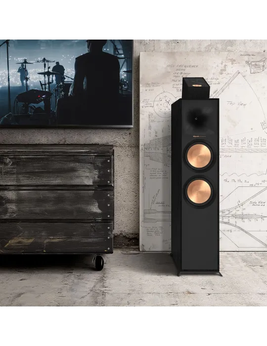 Klipsch R-800F powerful floorstanding speakers (pair) - Floorstanding speakers - 4