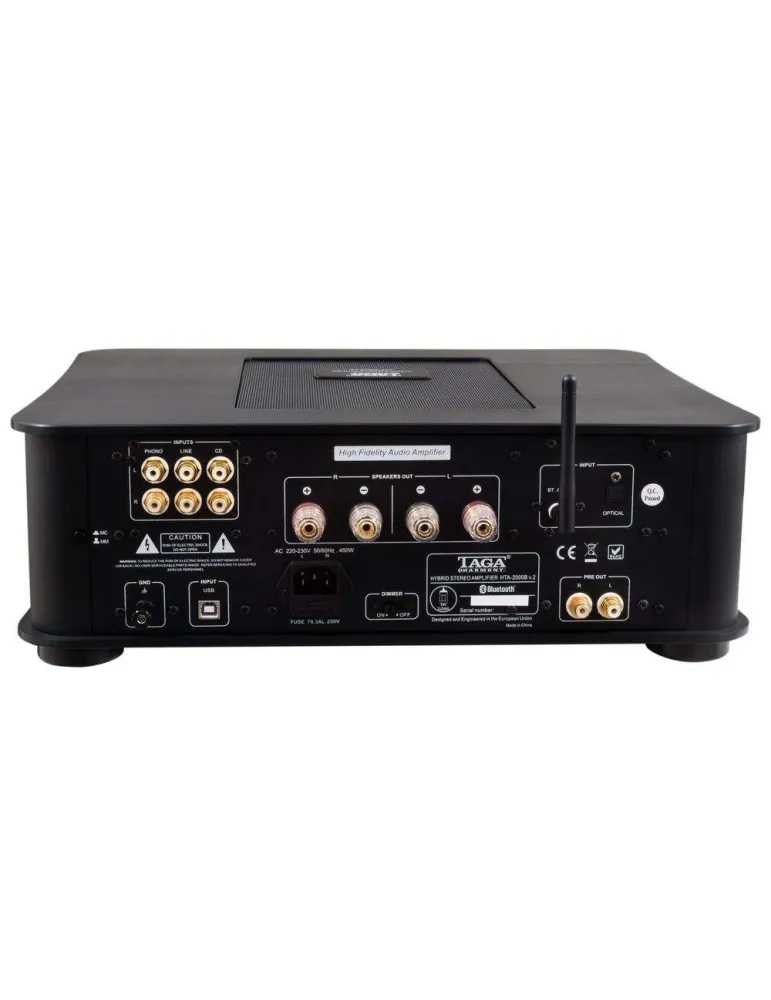 TAGA HTA-2000B v.2 hibridinis stiprintuvas - Stereo stiprintuvai