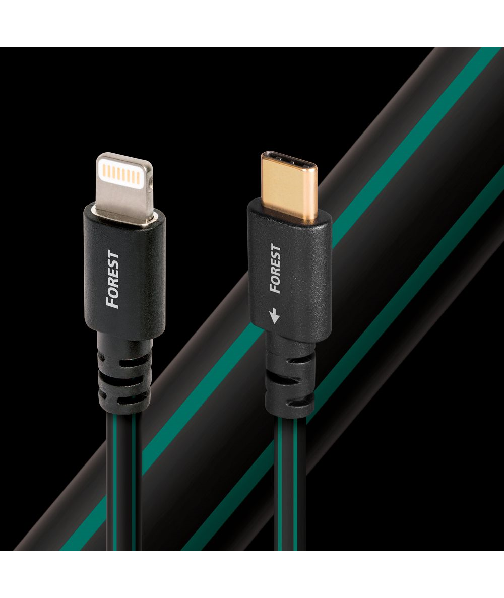 AudioQuest Forest USB C-Lightning kabelis 