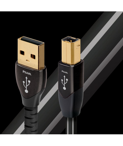 AudioQuest Pearl USB A-B audio kabelis 