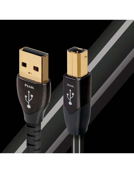 AudioQuest Pearl USB A-B audio kabelis - USB kabeliai - 1