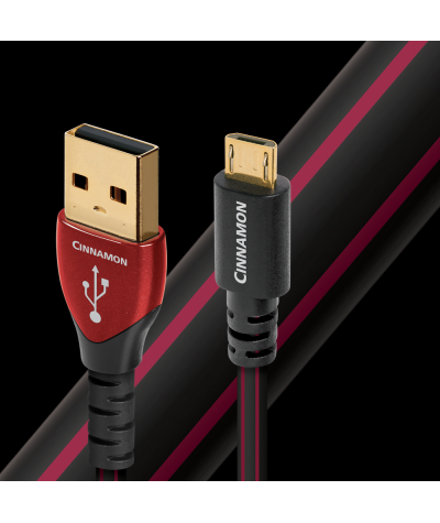 AudioQuest Cinnamon USB A-Micro B 2.0 kabelis 