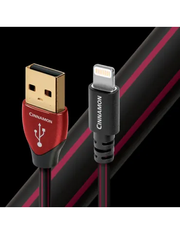 AudioQuest Cinnamon USB A-Lightning kabelis 