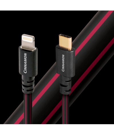 AudioQuest Cinnamon USB C-Lightning kabelis 
