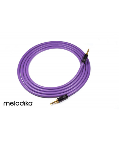 Melodika Purple Rain 3,5mm - 3,5mm mini jack cable 