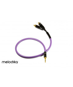 Melodika Purple Rain 3,5mm - 2xRCA cable 