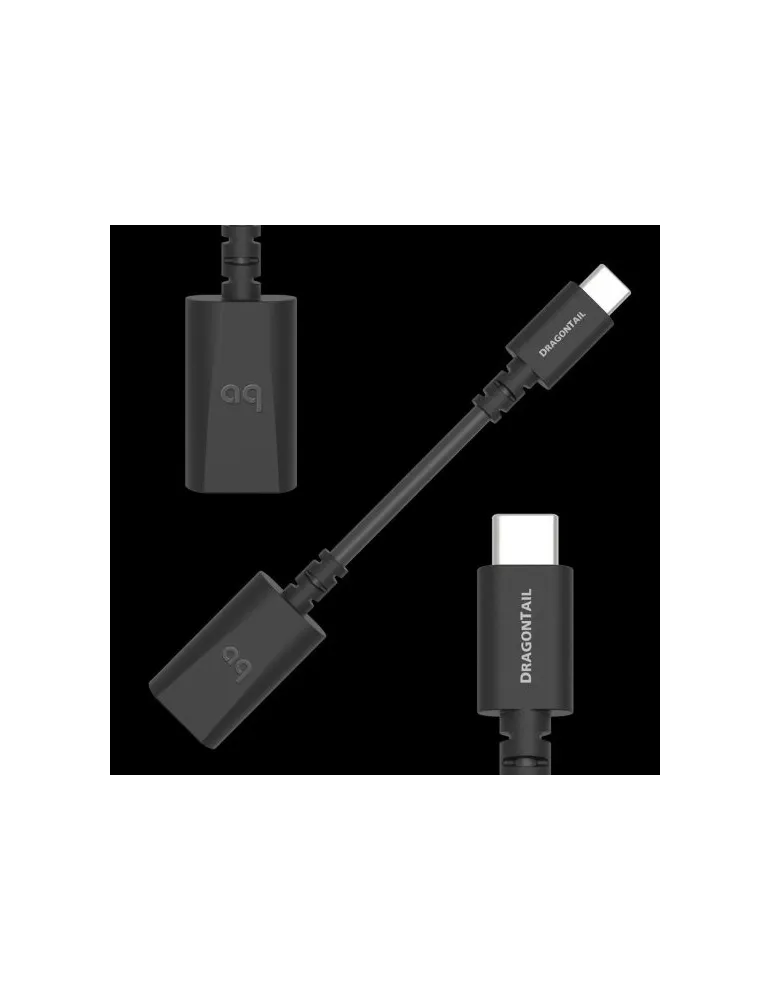 AudioQuest Dragontail USB C-A adapteris Android telefonams 