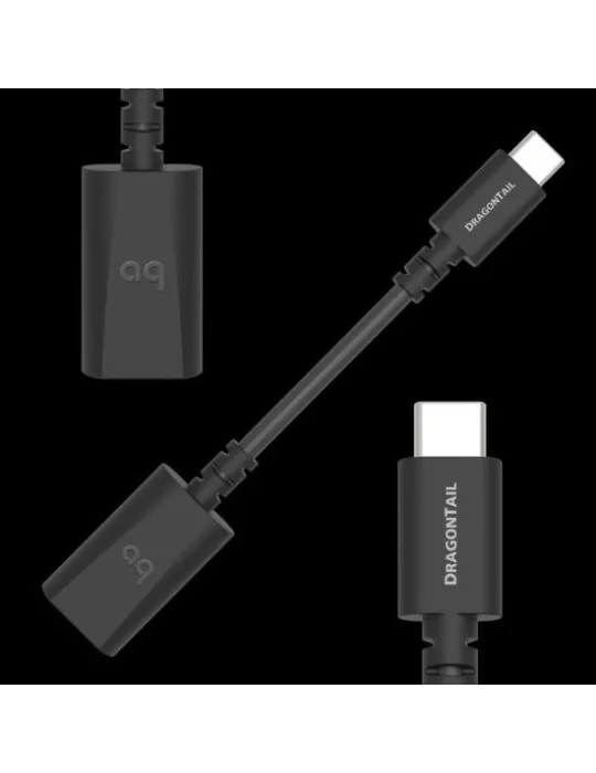 AudioQuest Dragontail USB C-A adapteris Android telefonams 