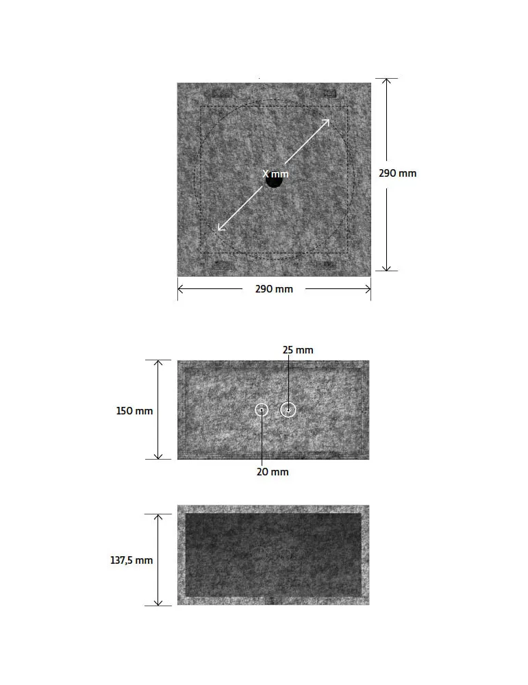 copy of B-system Secoboxx S installation box for in-ceiling speaker 