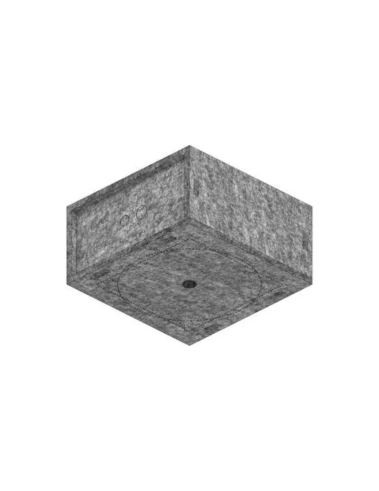 B-system Secoboxx XS montažinė dėžutė kolonėlei 