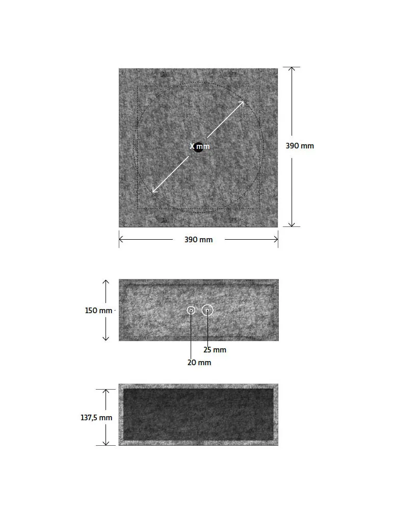 B-system Secoboxx M installation box for in-ceiling speaker 