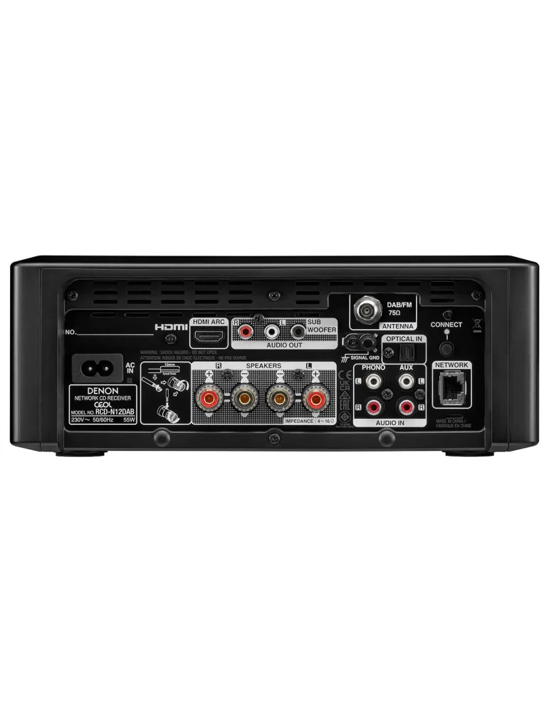 DENON RCDN-12 DAB "all-in-one" stereo stiprintuvas - Garso stiprintuvai - 8