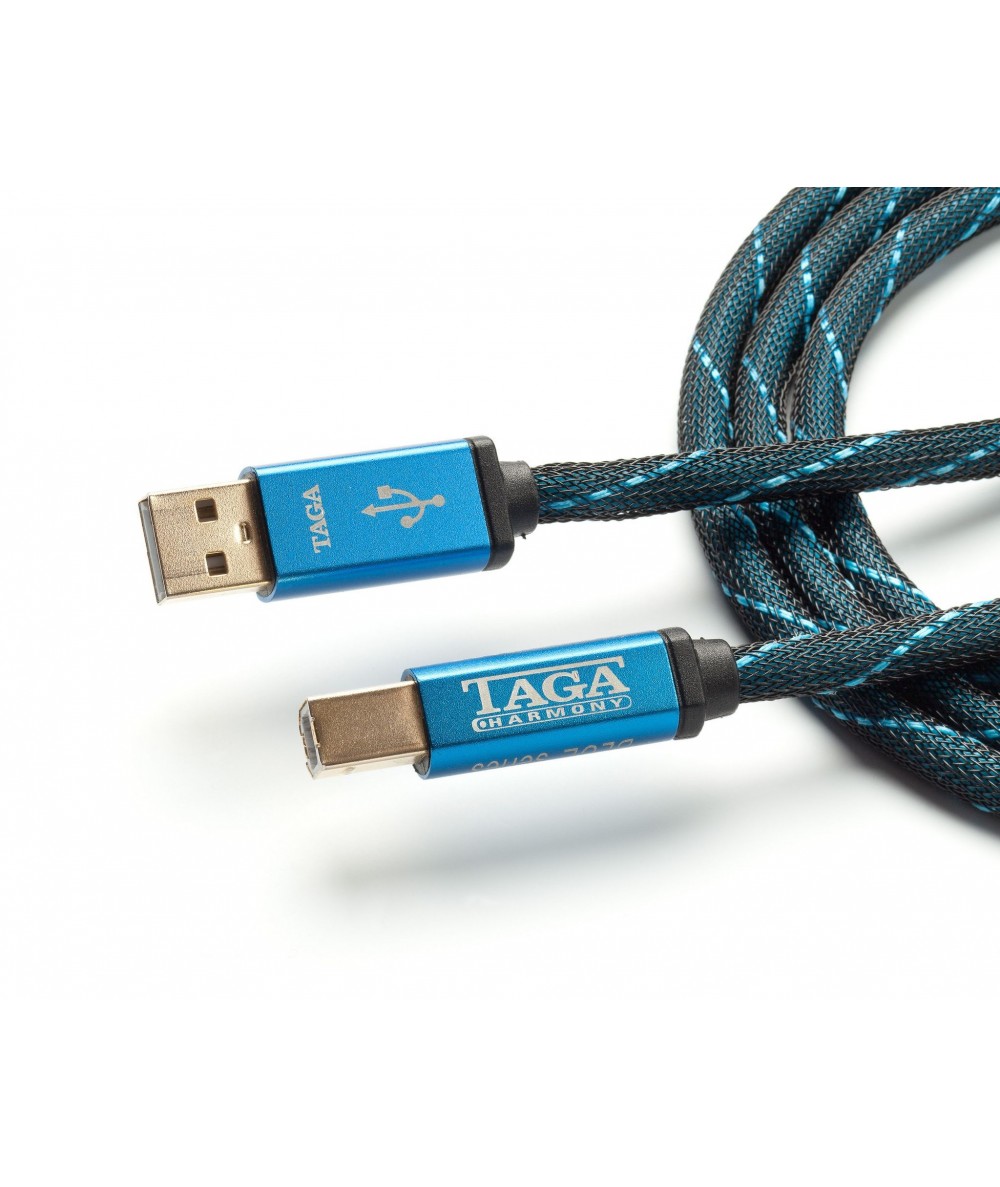 TAGA Harmony TUD-20 USB-B kabelis DAC pajungimui - Skaitmeniniai kabeliai