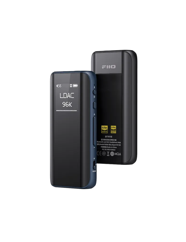 Fiio BTR15 nešiojamas bluetooth imtuvas - Bluetooth imtuvai ausinėms - 1