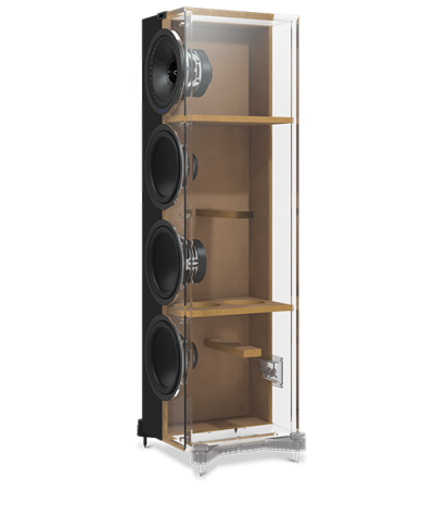 KEF Q550 grindinės garso kolonėlės (pora) - Grindinės kolonėlės